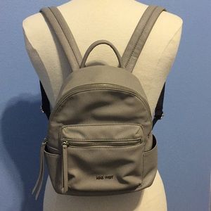Gray Nine West mini backpack